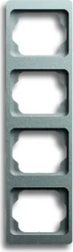 Busch-Jaeger Alpha exclusive Abdeckrahmen 4-fach Rahmen senkrecht, titan
