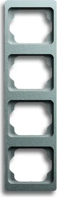 Busch-Jaeger Alpha exclusive Abdeckrahmen 4-fach Rahmen senkrecht, titan