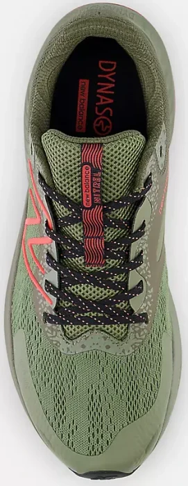 New Balance DynaSoft Nitrel v5 dark olivine/dark camo/neon flame (Herren)