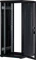 Rockstable 19" Serverschrank 27HE, Gitternetztür, IP2X, schwarz, 600mm tief Vorschaubild