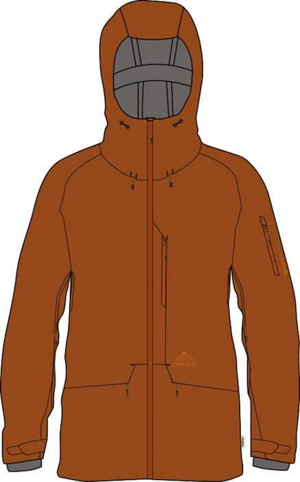 Maloja Matteusu Funktionsjacke dark tiger (Damen)