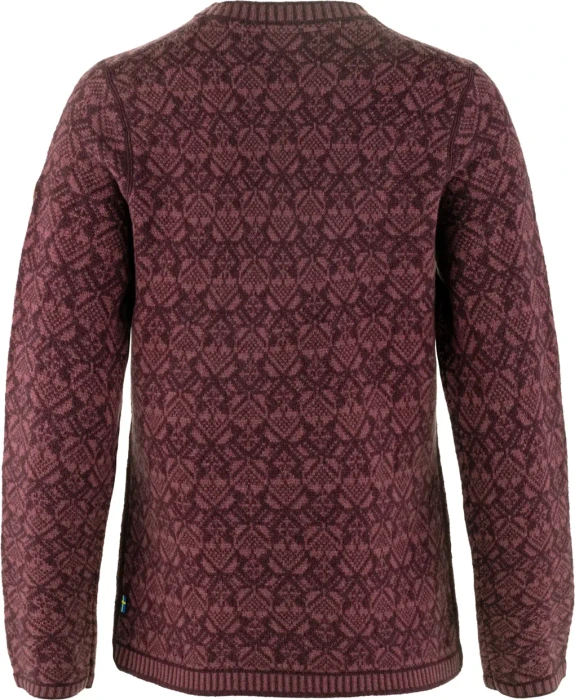 Fjällräven Snow Round Neck Strickpullover port (Damen)