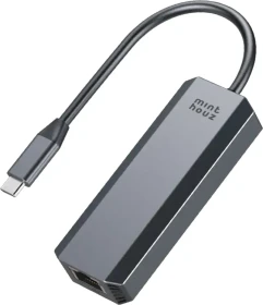 Minthouz 5G LAN-Adapter, RJ-45, USB-C 3.0 [Stecker] (MT-NWU341G)