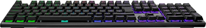 Cooler Master SK653, LEDs RGB, grau/schwarz, TTC LOW PROFILE RGB RED, USB/Bluetooth, ND