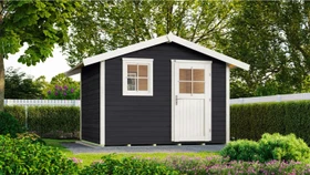 Weka 123 301x205cm Gerätehaus anthrazit