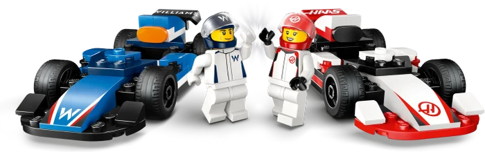 LEGO City - Williams Racing und Haas F1 Rennautos