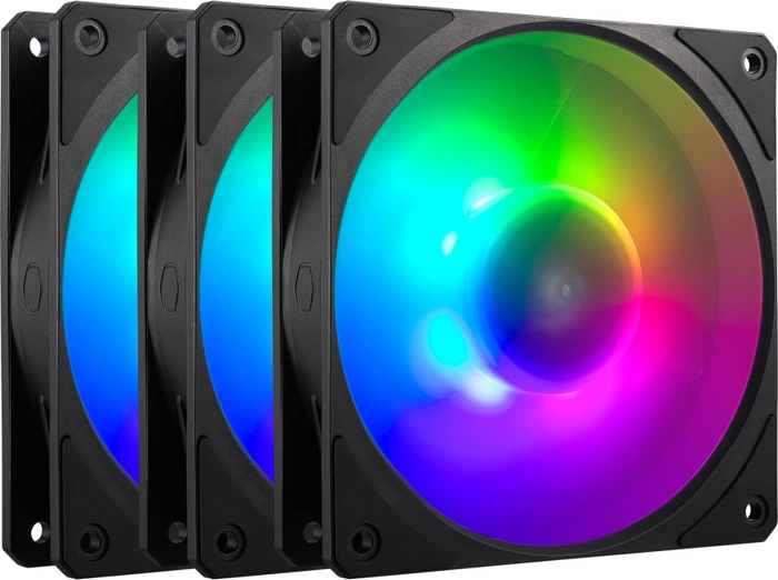 Cooler Master Mobius 120P ARGB, LED-Steuerung, 120mm, 3er-Pack