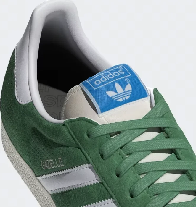 adidas Gazelle preloved green/cloud white/core white (Herren)