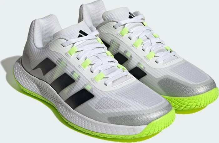 adidas Forcebounce cloud white/core black/lucid lemon (Damen)