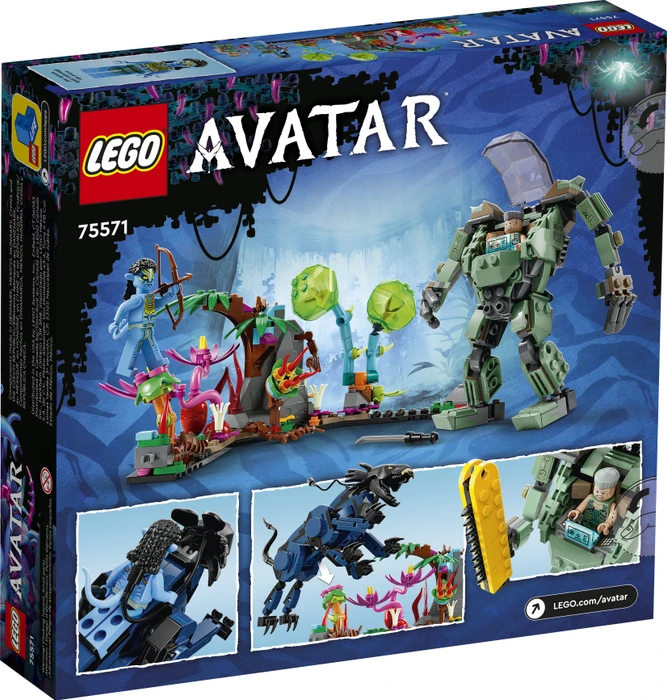 LEGO Avatar - Neytiri und Thanator vs. Quaritch im MPA
