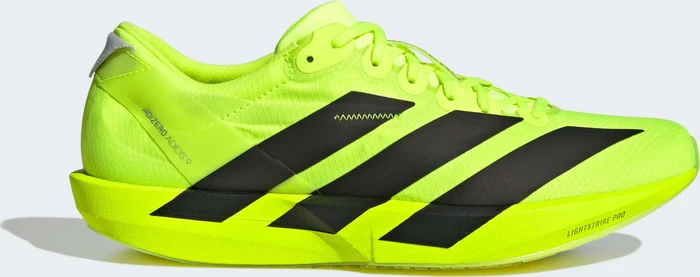 adidas Adizero Adios 9 lucid lemon/core black/halo silver (Damen)