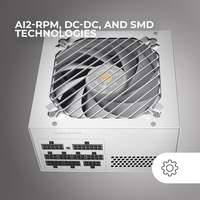 Mars Gaming MPB650SIM weiß 650W, ATX