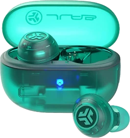 JLab Go Pop ANC transparent teal