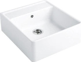 Villeroy & Boch Spülstein Becken mittig weiß alpin