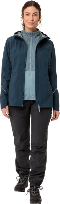 Vaude Yaras 3in1 Fahrradjacke dark sea/blue (Damen)