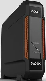 IOCell Netdisk 351UNE, 1x RJ-45 1000Base-T, 1x USB-A 2.0