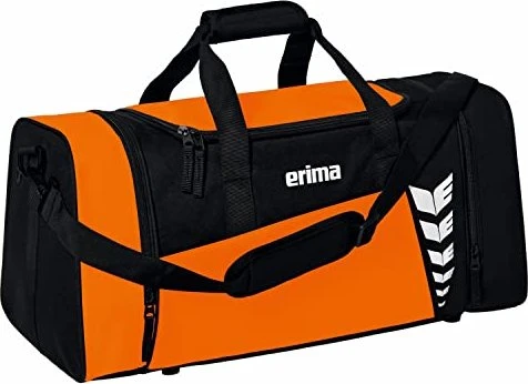 Erima Six Wings S Sporttasche orange/schwarz