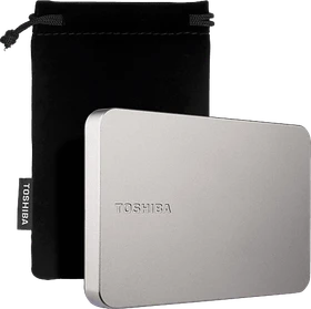 Toshiba Canvio Flex 2025, silber, 2TB, USB 3.0 Micro-B