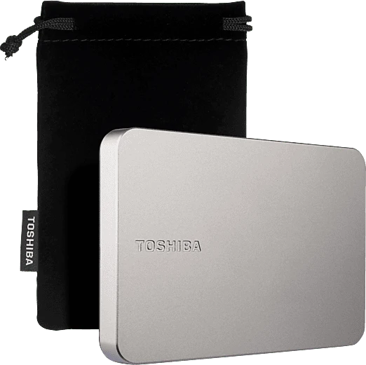 Toshiba Canvio Flex 2025, silber, 2TB, USB 3.0 Micro-B
