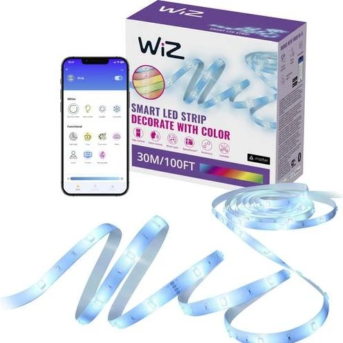 WiZ Smart RGB LED-Streifen 30m