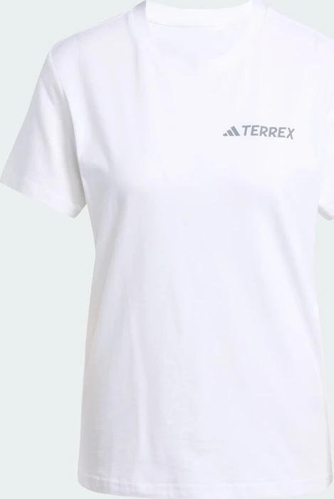 adidas Terrex Graphic T-Shirt kurzarm white/grey three (Damen)