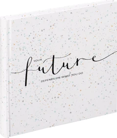 Hama Buch Fotoalbum Letterings Future 18x18 / 30 weiße Seiten