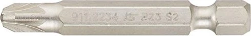 KS Tools Classic Pozidriv Bit 1/4", PZ3x50mm, 5 Stück
