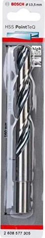 Bosch Professional HSS PointTeQ Spiralbohrer, 13.5x108x160mm, 1 Stück