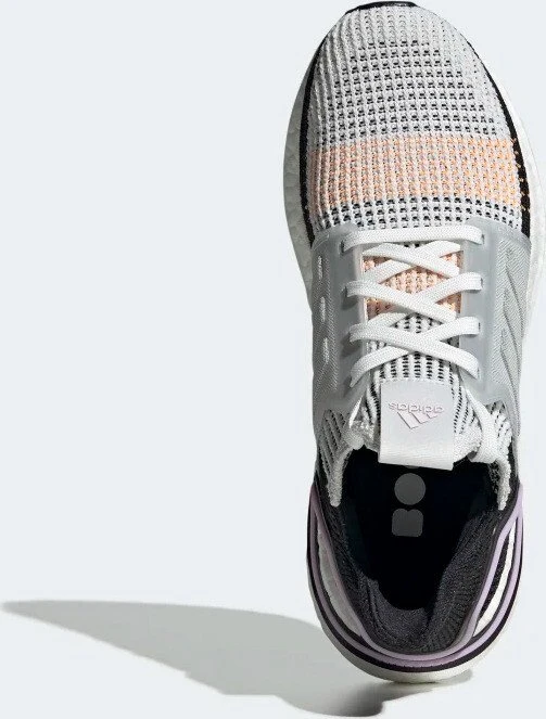 adidas Ultraboost 19 crystal white/core black (Damen)