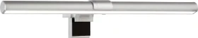 Briloner CCT Monitorleuchte, LED-Lampe für Monitore, dimmbar, silber, USB