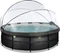 Exit Toys Pool mit Sandfilterpumpe und Abdeckung und Wärmepumpe 450x122cm Vorschaubild