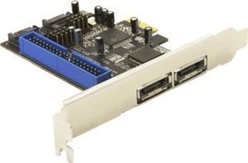 DeLOCK 2x eSATA/1x PATA, PCIe x1