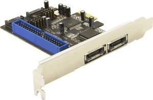 DeLOCK 2x eSATA/1x PATA, PCIe x1