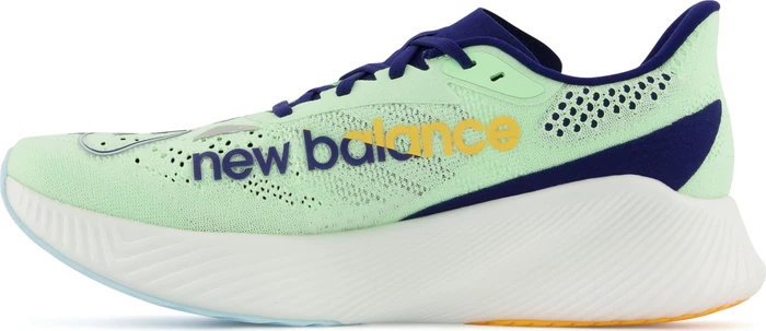 New Balance FuelCell RC Elite v2 vibrant spring glo/white/victory blue (Herren)