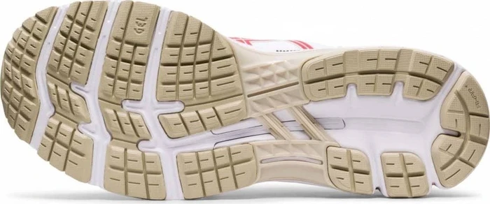 Asics Gel-Kayano 26 white/classic red (Herren)