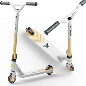 Apollo Genius Pro 4.0 Stunt Scooter weiß/gold