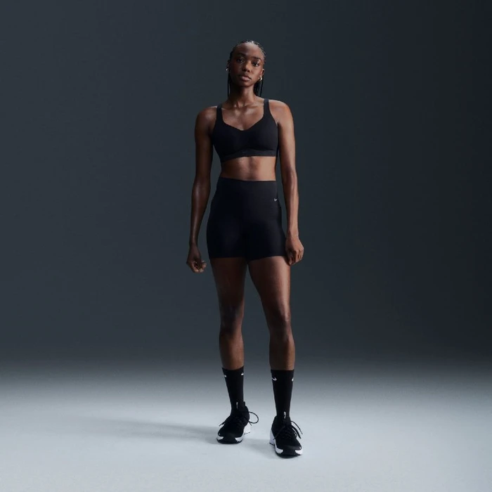 Nike Alate High-Support Sport-BH black/cool grey (Damen)