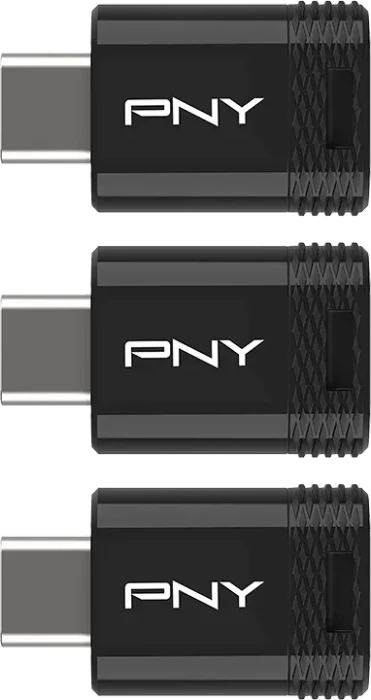 PNY Elite-X Fit Type-C 64GB, USB-C, USB 3.2 Gen 1×1, 3er-Pack