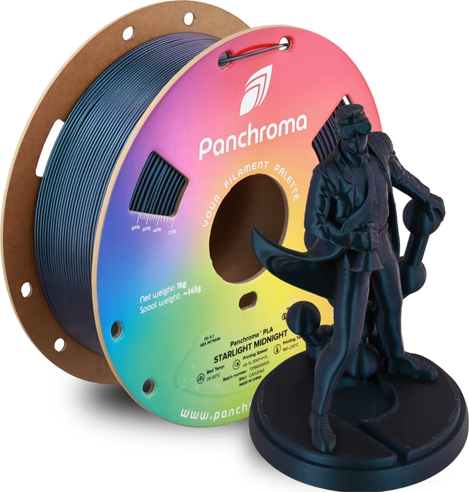 Polymaker Panchroma Starlight, Midnight, Spule, 1.75mm, 1.00kg
