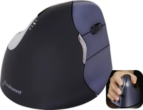 Evoluent VerticalMouse 4 Wireless schwarz/blau, USB (VM4RW)