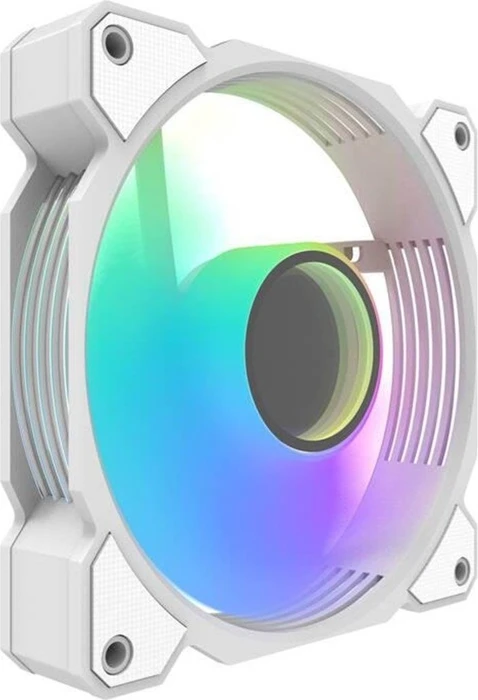 DarkFlash DR08 White 3-in-1, weiß, 120mm, 3er-Pack