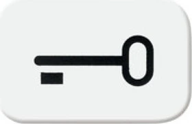 Busch-Jaeger Busch-balance SI Tastersymbol Schlüssel