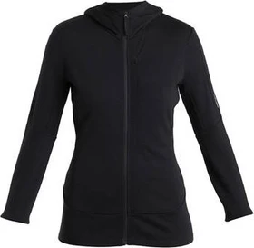 Icebreaker Merino Quantum 260 Zip Hoodie schwarz (Damen)