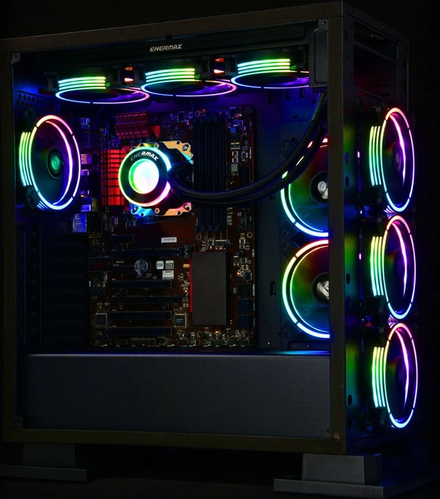 Enermax T.B.RGB AD, LED-Steuerung, 120mm, 3er-Pack
