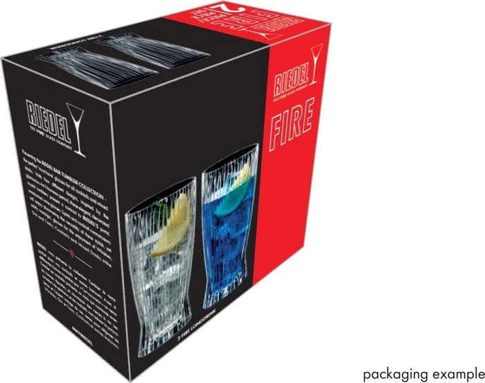 Riedel Tumbler Collection Fire Longdrinkglas, 2 Stück