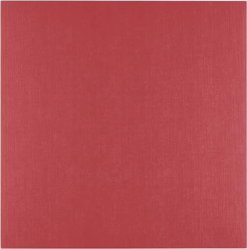Vaessen Creative Florence Leinenkarton, 305x305mm, glatt, ruby, 10 Blatt