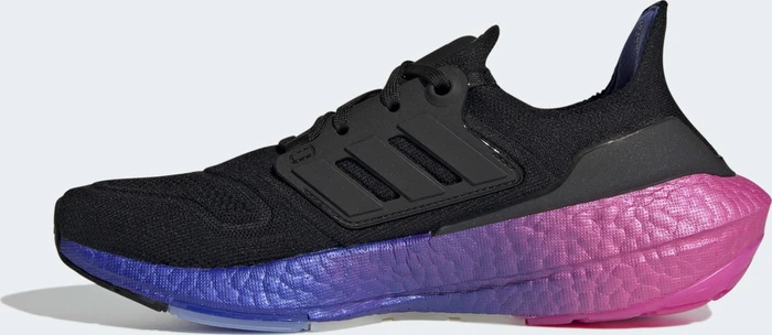 adidas Ultraboost 22 core black/lucid blue (Damen)