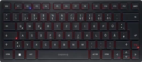 Cherry KW 9200 Mini, schwarz, USB/Bluetooth, DE (JK-9250DE-2)