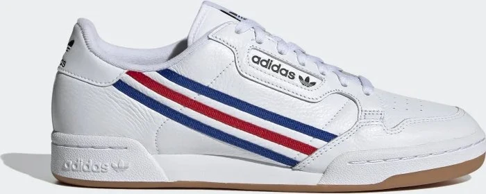 adidas Continental 80 cloud white/royal blue/vivid red