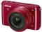 Nikon 1 S1 rot mit Objektiv 1 NIKKOR 11-27.5mm 3.5-5.6 Vorschaubild